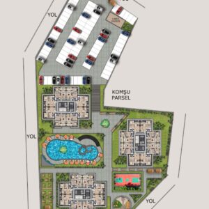 Adana Handan Karay İnşaat Konut Projeleri Dolce Vita Kat Planı 2